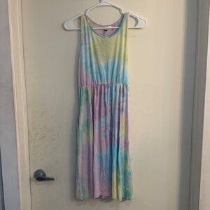 NWT Tie-Dye Sleeveless Dress with Pockets